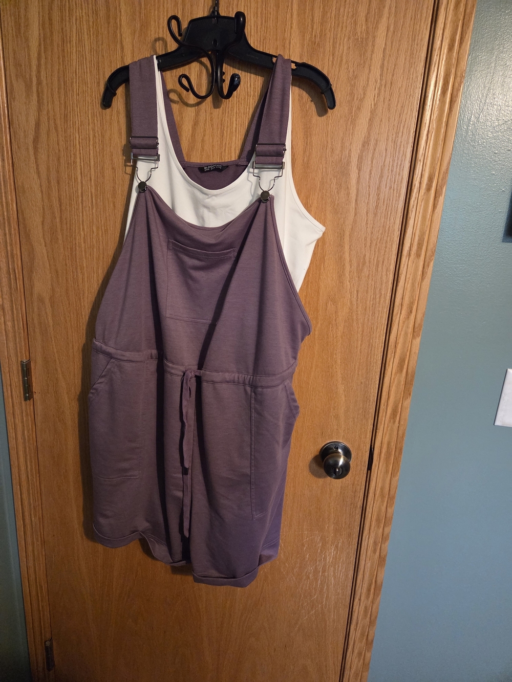 womens Overall One-Piece Romper by bloom chic